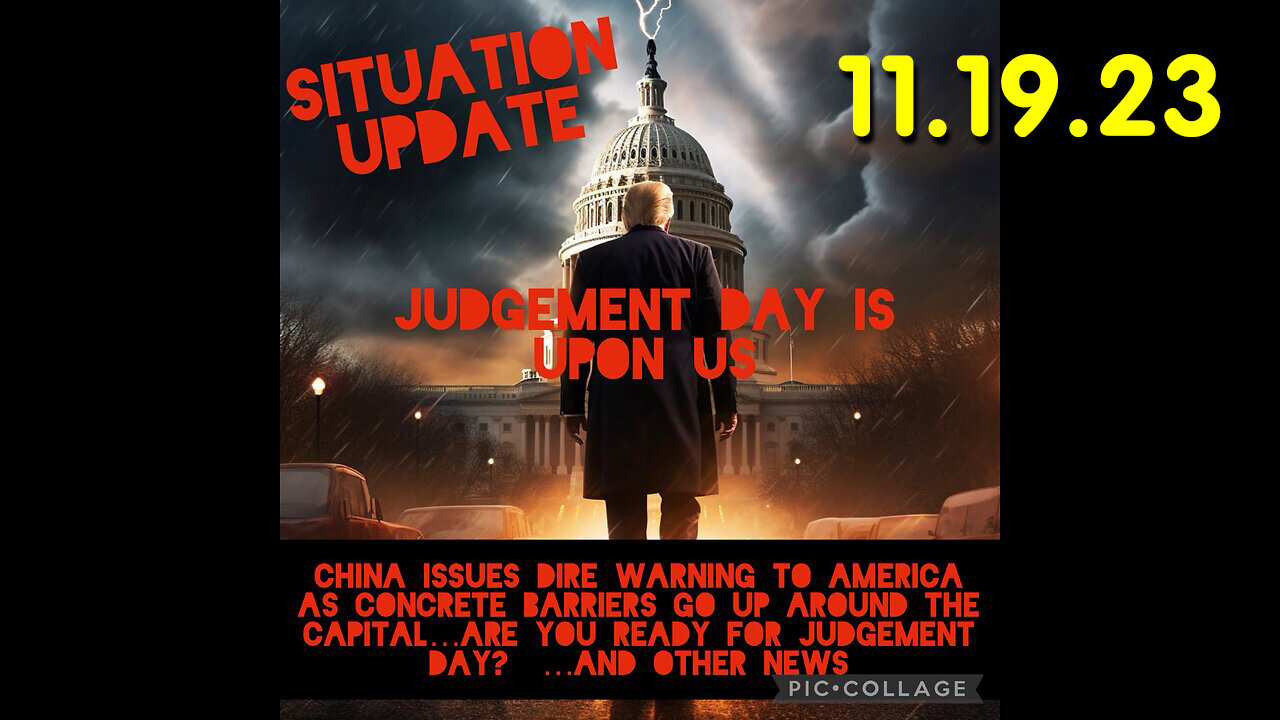 Situation Update 11-19-23 ~ Q Drop + Trump u.s Military - White Hats Intel ~ SGAnon Intel