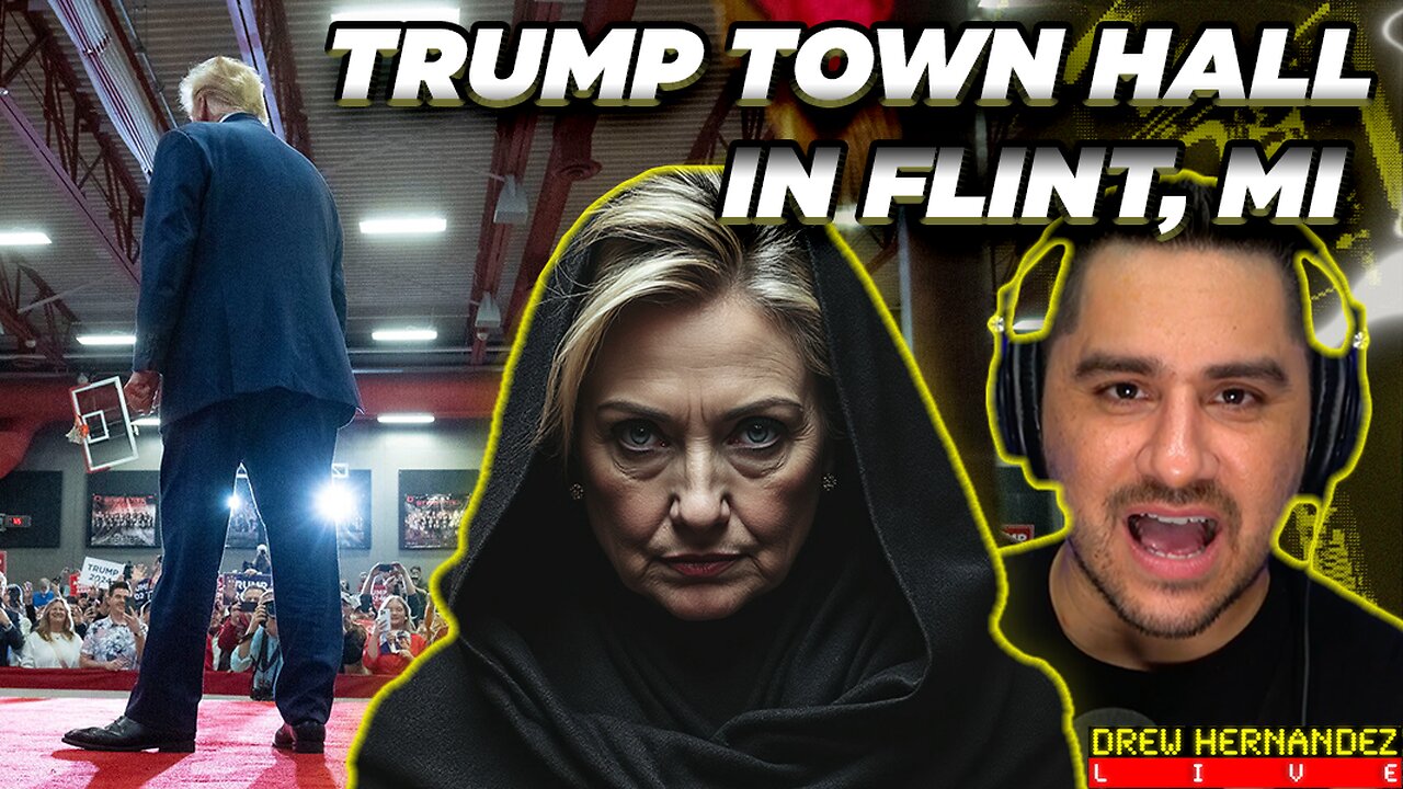 TRUMP TOWN HALL & KILLARY CALLS TO JAIL MAGA