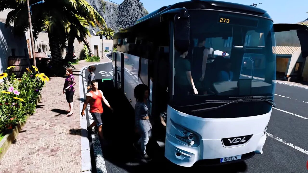 VDL Futura FHD2 Tourist Bus Simulator 60fps Gameplay
