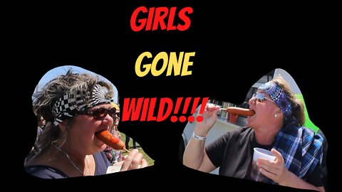 Girls Gone Wild/ Chicks eating "D" shaped food