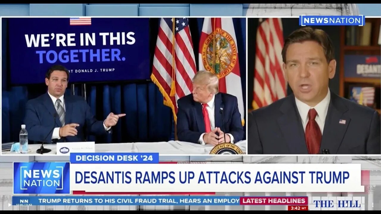 Ron DeSantis on NewsNation’s The Hill "We're done with the excuses.”