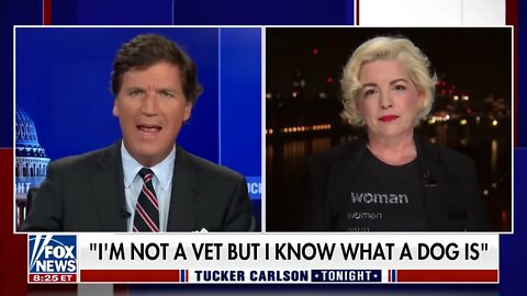 Fox News - Kellie-Jay + Tucker Carlson discuss how you don't need to be a vet to know what a dog is