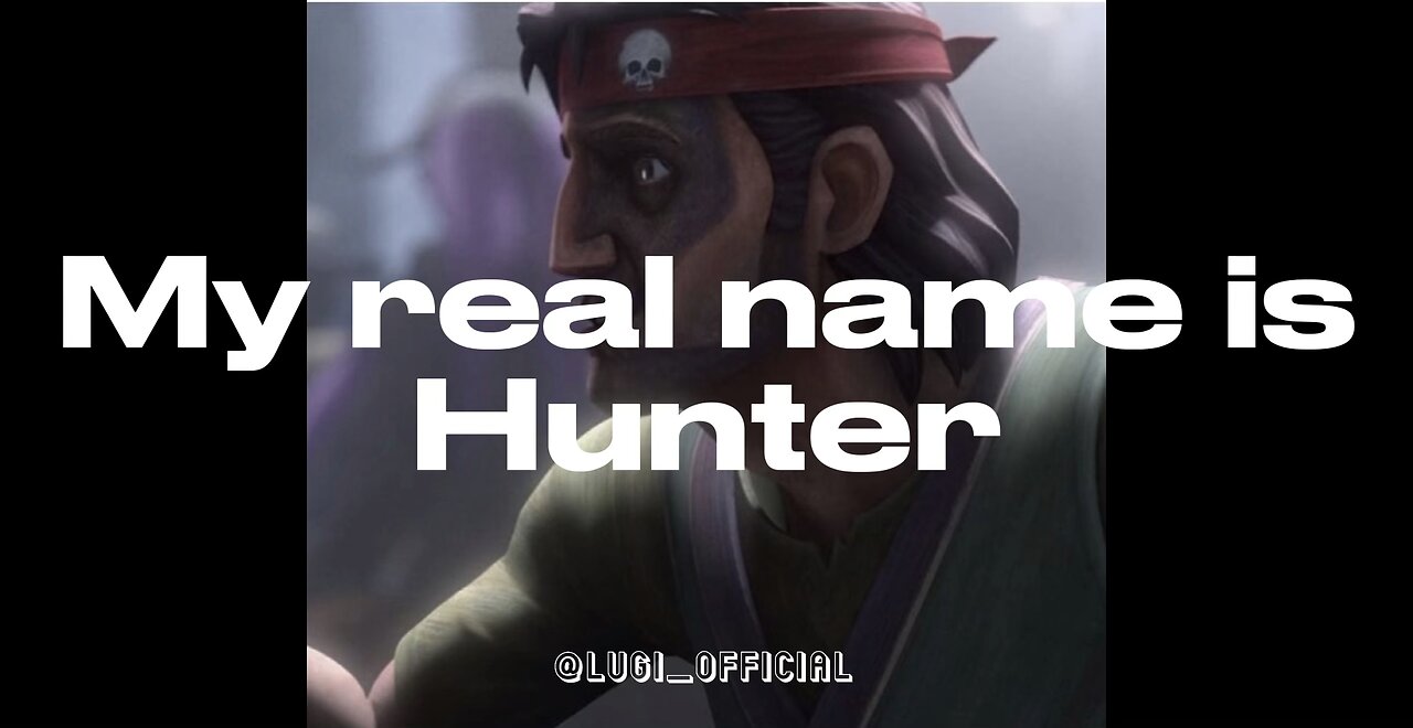 my real name is..