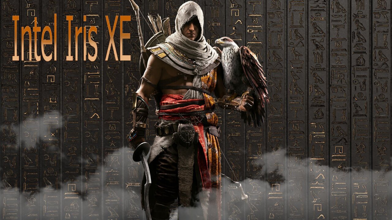 Testing i5 1135G7 Intel Iris Xe in Assassin's Creed Origins