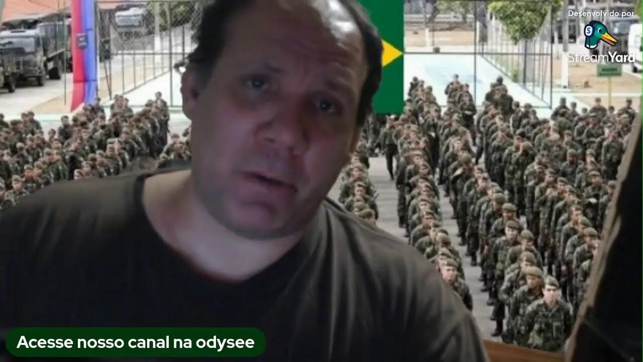 Pos live do General Paulo Chegas na Radio Brazil Imperial