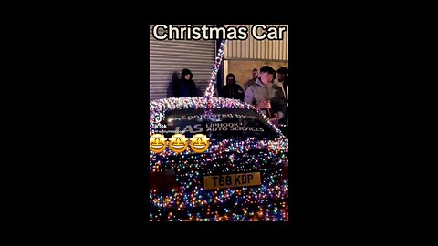 Cool, Christmas car