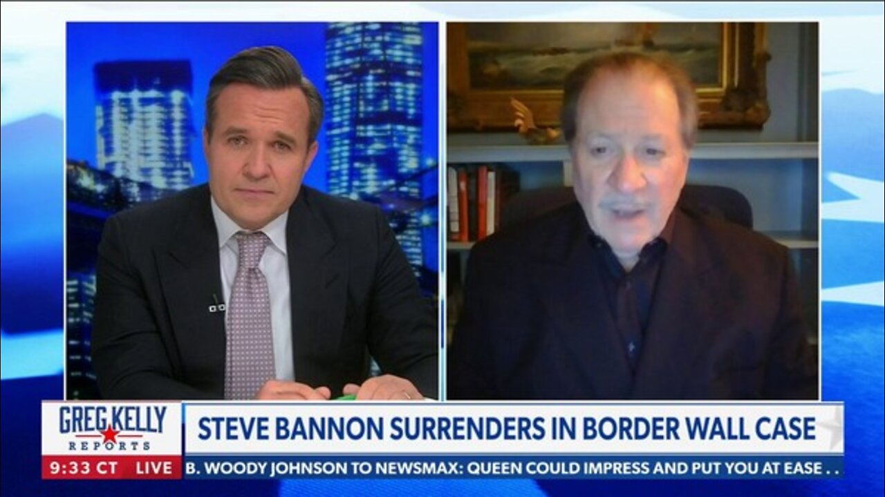 Former U.S. attorney for Washington D.C. Joe diGenova discusses Steve Bannon surrendering to the court