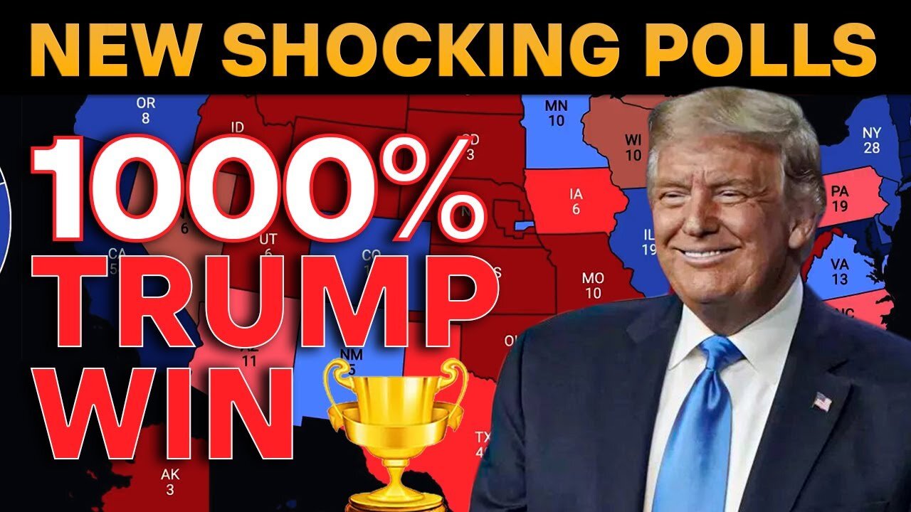 SHOCKING 2024 Election Map REVEALED! Latest Polls from EVERY State!!! - 10/25/2024