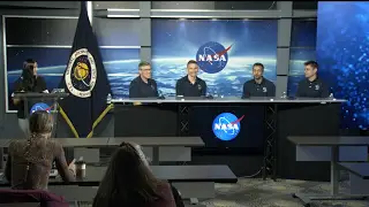 Expedition 68 NASA’s SpaceX Crew-6 Astronauts Answer Media Questions - Jan. 25, 2023