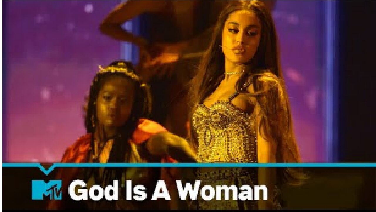 Ariana Grande Performs "God Is A Woman" music, video.Live Performance