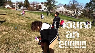 Easter egg hunt at Chiques United Methodist Church