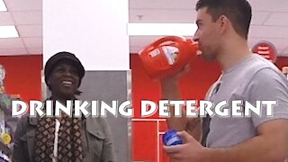 Drinking Detergent Prank - Drinking Bleach Pranks