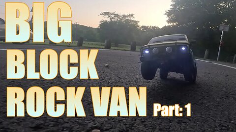 Hobby Plus Rock Van Build Part 1 - BIG RCAWD 370 MOTOR!