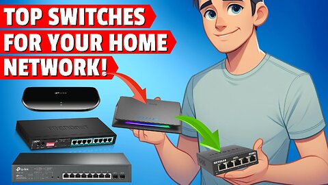 TOP 5 NETWORK SWITCHES FOR 2024!!!