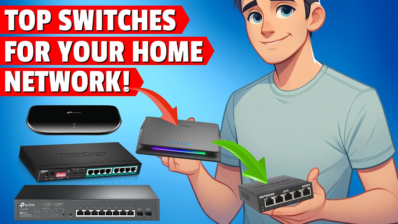 TOP 5 NETWORK SWITCHES FOR 2024!!!
