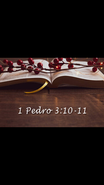 1 Pedro 3:10-11
