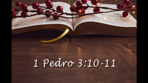 1 Pedro 3:10-11