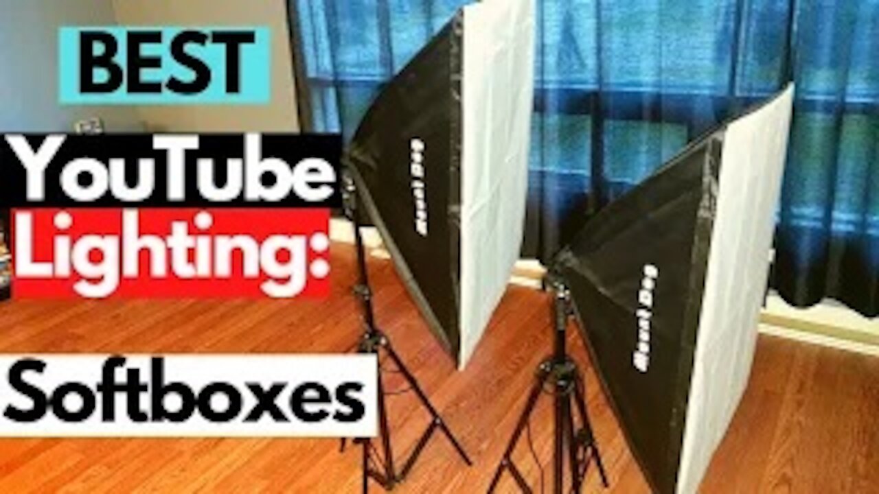 New YouTube Lighting Mountdog Softbox Lighting Kit 2021| Unboxing, Setup and Is it Worth It?