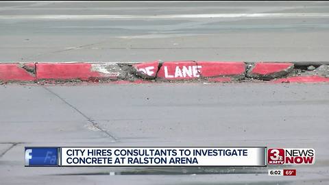 City of Ralston looking into potholes in arena parking lot