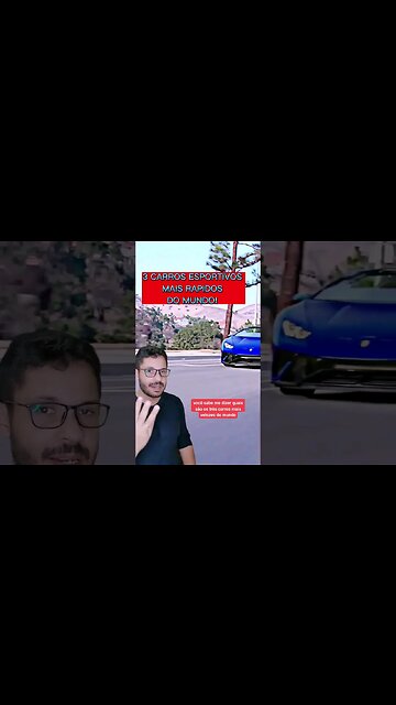 Esses são os três carros mais rápidos do mundo #viral #shorts #trescarrosmaisrapidosdomundo