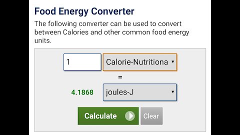 Episode 15 Calories
