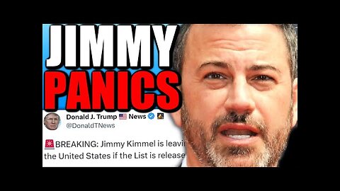 Jimmy Kimmel is TERRIFIED Of THE LIST - Hollywood is PANICKING!