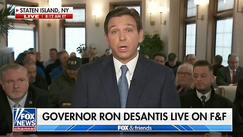 Fox News SCARED to mention Trump during pathetic DeSantis interview