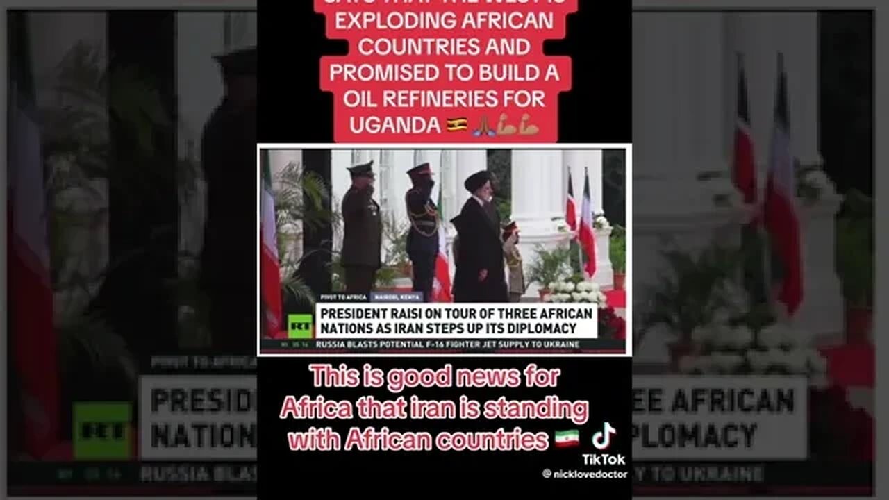 How Western Nations Exploit Africa. #Iran #Africa #African #Oil #Trade