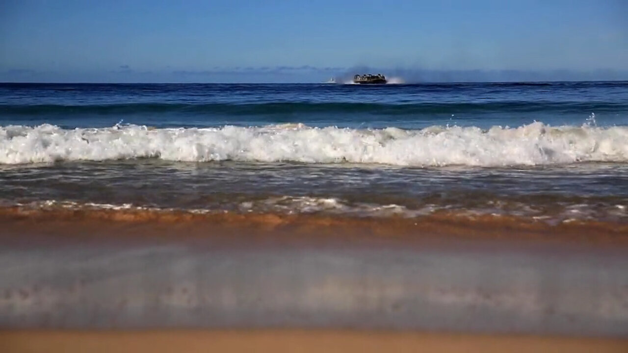 3d Marine Division conducts a ship-to-shore movement during LSE21