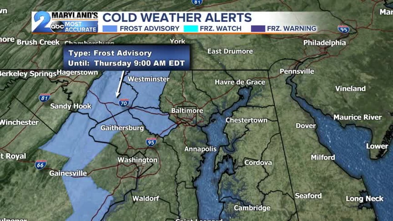 Frost For Some Overnight