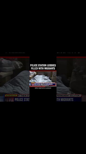 Police Station Lobbies Filled with Migrants