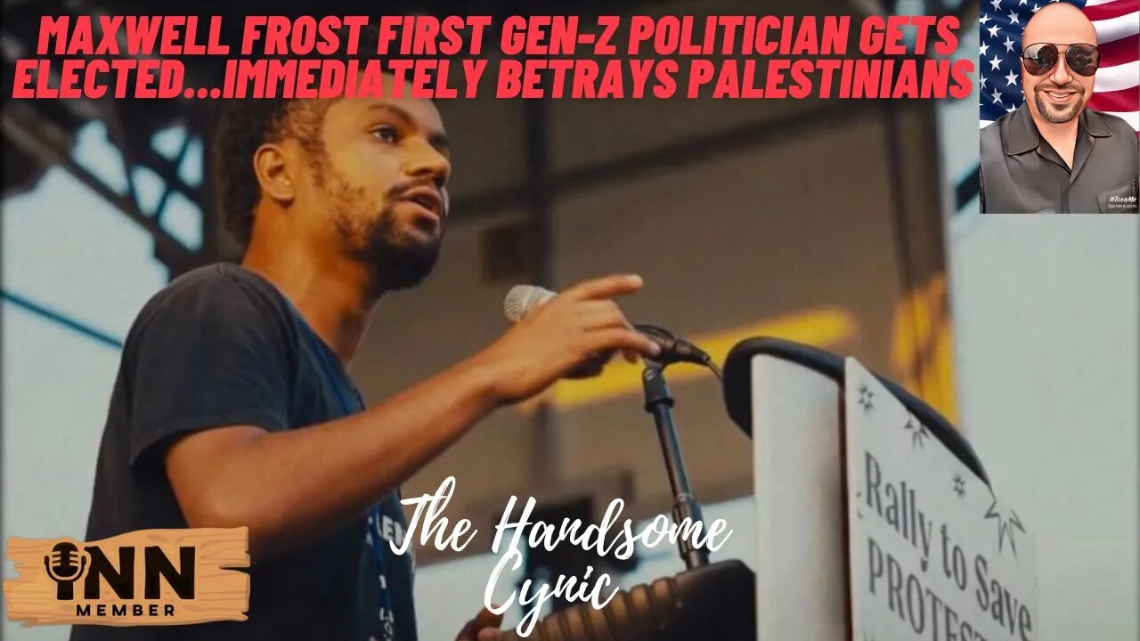 Maxwell Frost First Gen-Z Politician gets Elected…Immediately BETRAYS PALESTINIANS! #Midterms