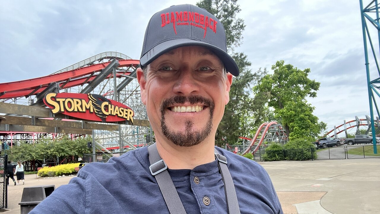 Off Ride Footage of STORM CHASER at KENTUCKY KINGDOM, Louisville, Kentucky, USA