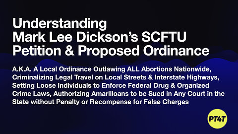 Amarillo's Crossroads: A Deep Dive into the Highly Divisive MLD Abortion Ordinance & Petition"