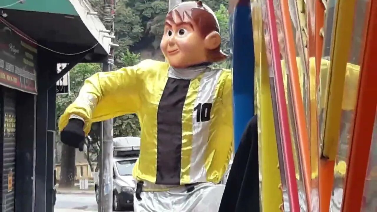 OS REIS DOS PASSINHOS, DANÇANDO FOFÃO, BEN10, O MÁSKARA E POPEYE NA CARRETA DA ALEGRIA TREM BALADA 8