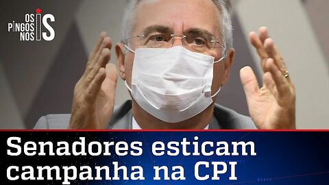 Renan Calheiros adia entrega do relatório final da CPI