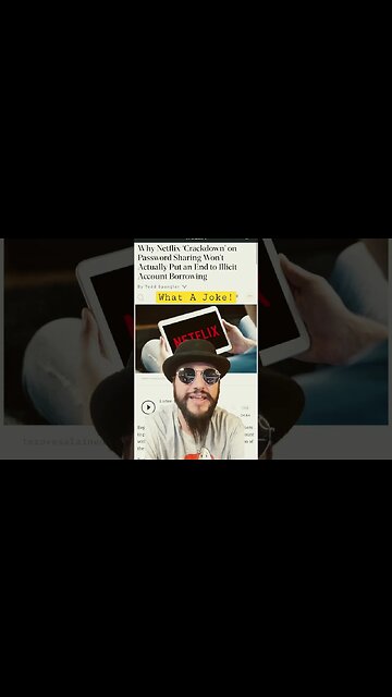 Netflix’s Password Sharing “Crackdown” Is A JOKE!