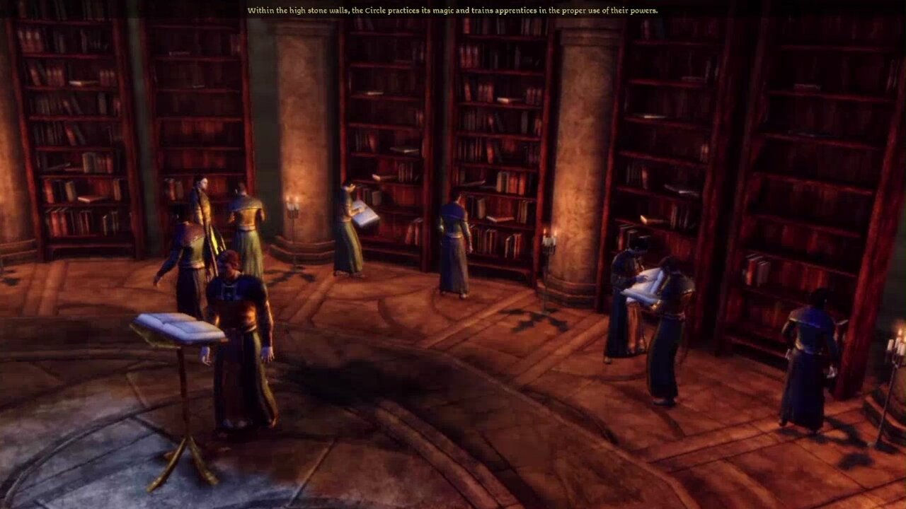 Dragon Age Origins, Circle Mage Origin (no commentary)