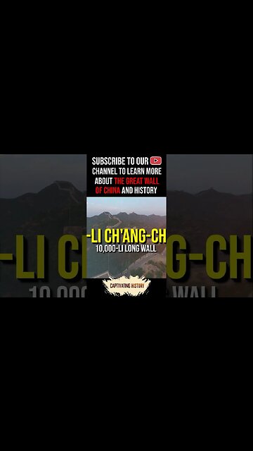 Did You Know These Facts About the Great Wall of China? #shorts