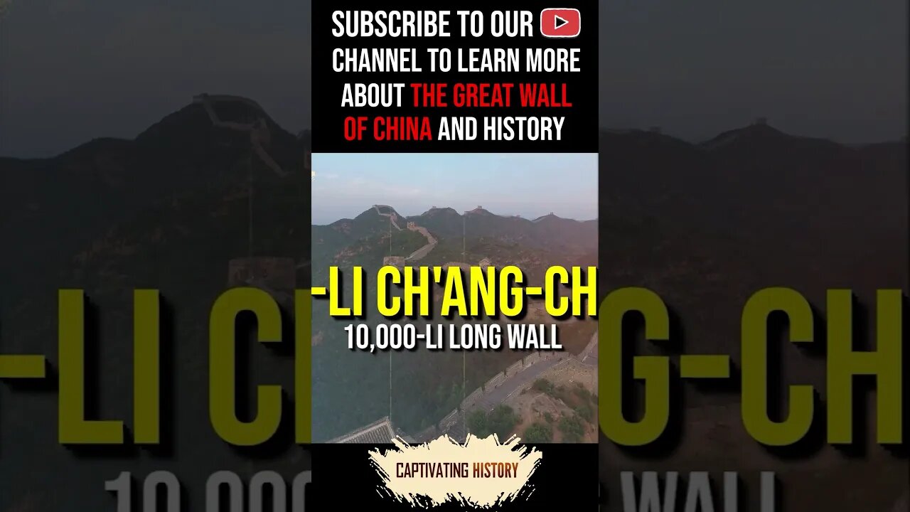 Did You Know These Facts About the Great Wall of China? #shorts