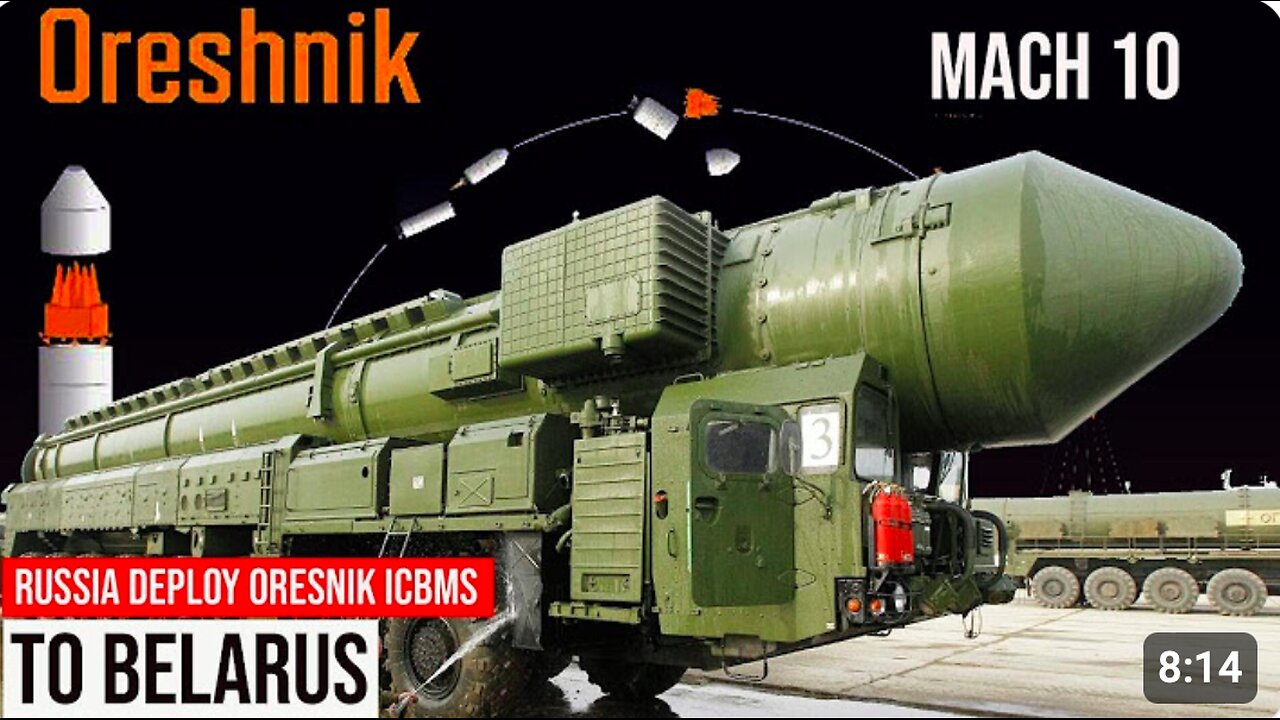 NATO In Panic After Russia Declare to Deploy Oresnik Intermediate Range Ballistic Missile to Belarus