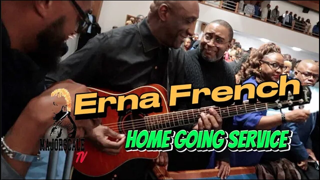 Erna French Homegoing Service 🎸🔥🔥🎶🎵🥁🎹🎷🙏🏾💙