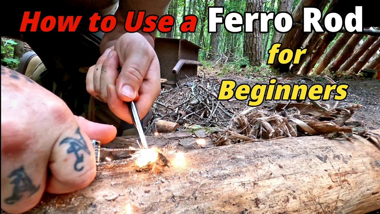 How to Start a Campfire Using a Ferro Rod (For Beginners)