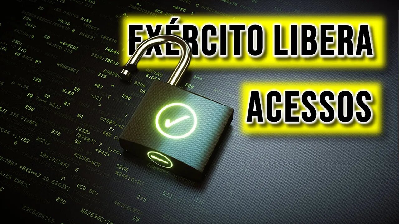 EXÉRCITO LIBERA ACESSO A CADASTROS DO SIGMA | 🅵🆁