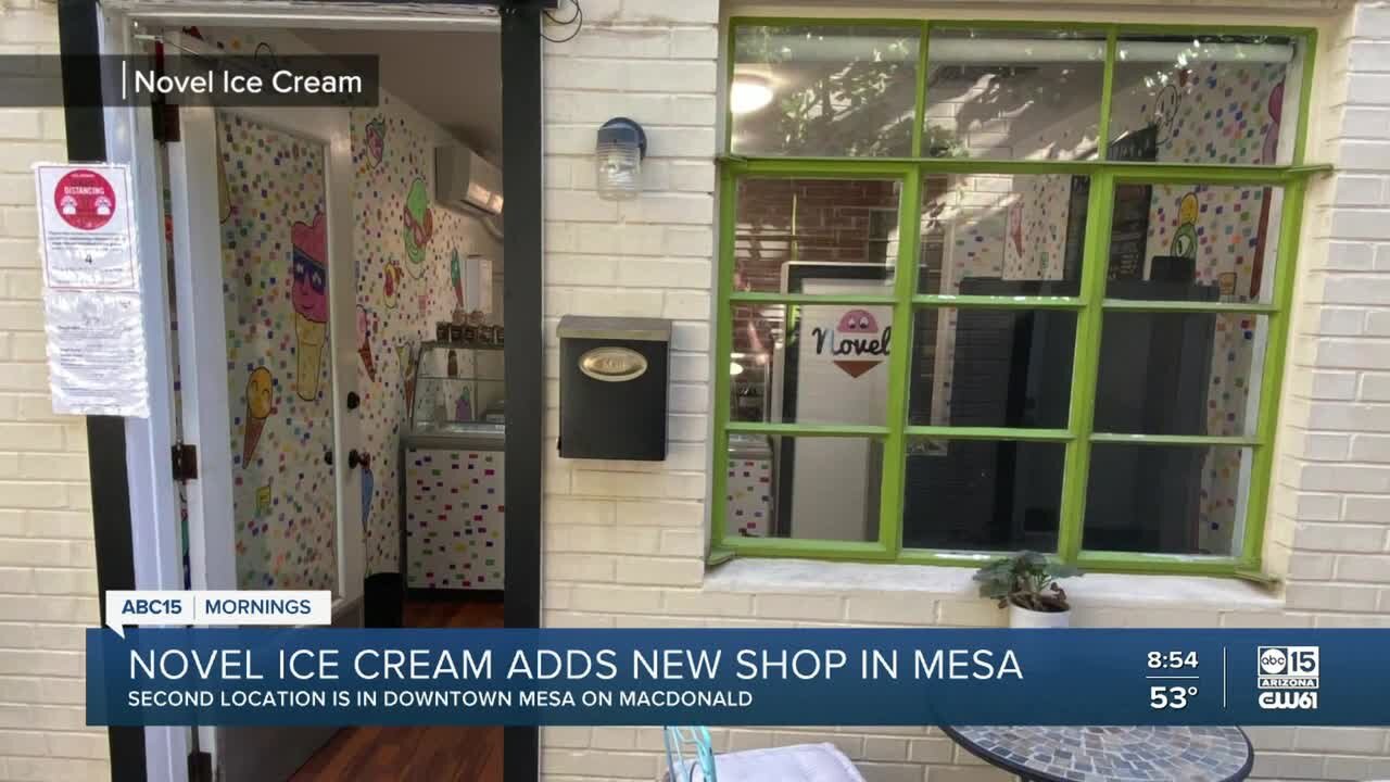 Novel Ice Cream opens second location in downtown Mesa