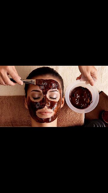 You won't believe the amazing benefits of using a chocolate face mask! 🍫✨