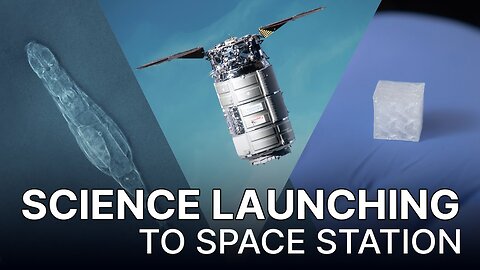 science launching to space station