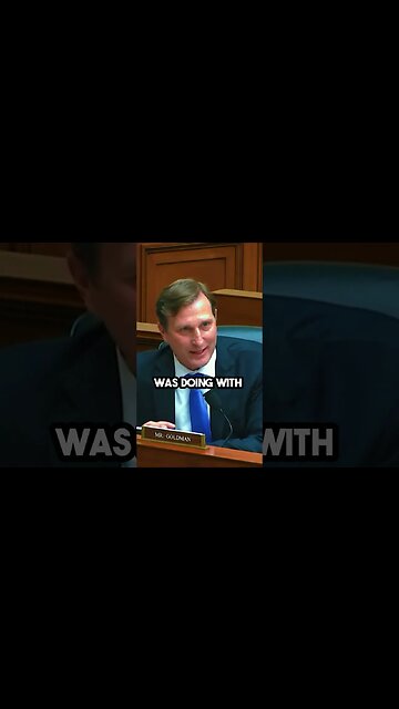 Breaking News: Dan Goldman Accidentally Confesses Joe Biden's Ties to Hunter's Businesses! #shorts