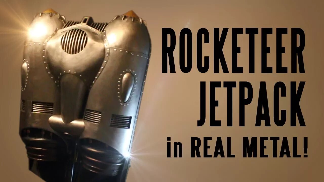 How to make the Rocketeer Jetpack in REAL METAL