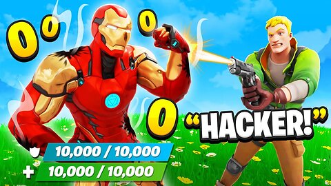 I Trolled Him With GOD MODE in Fortnite Season 4